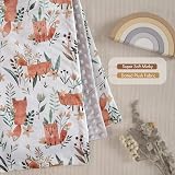Soarwg Kids Little Fox Baby Blanket 75x100cm Oeko-Tex Newborn Unisex view 3