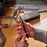 Parker IM Grey Lacquer Ballpoint Pen with Gold Trims Medium Point Blue Ink view 6