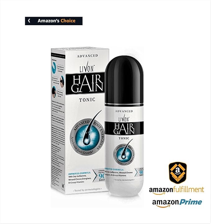 Livon Hair Gain Tonic New Improved Formula ,150ml Amazon.in Beauty