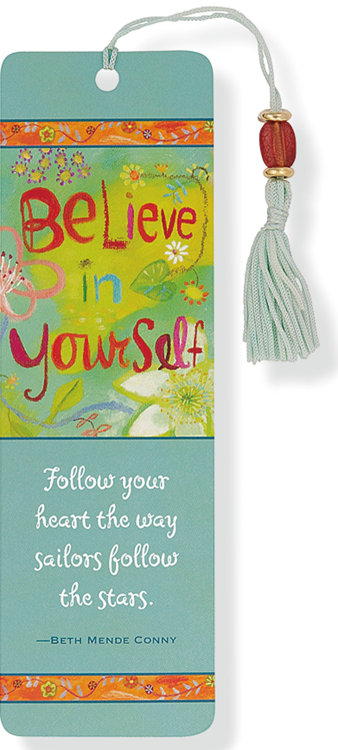 Believe in Yourself Beaded Bookmark