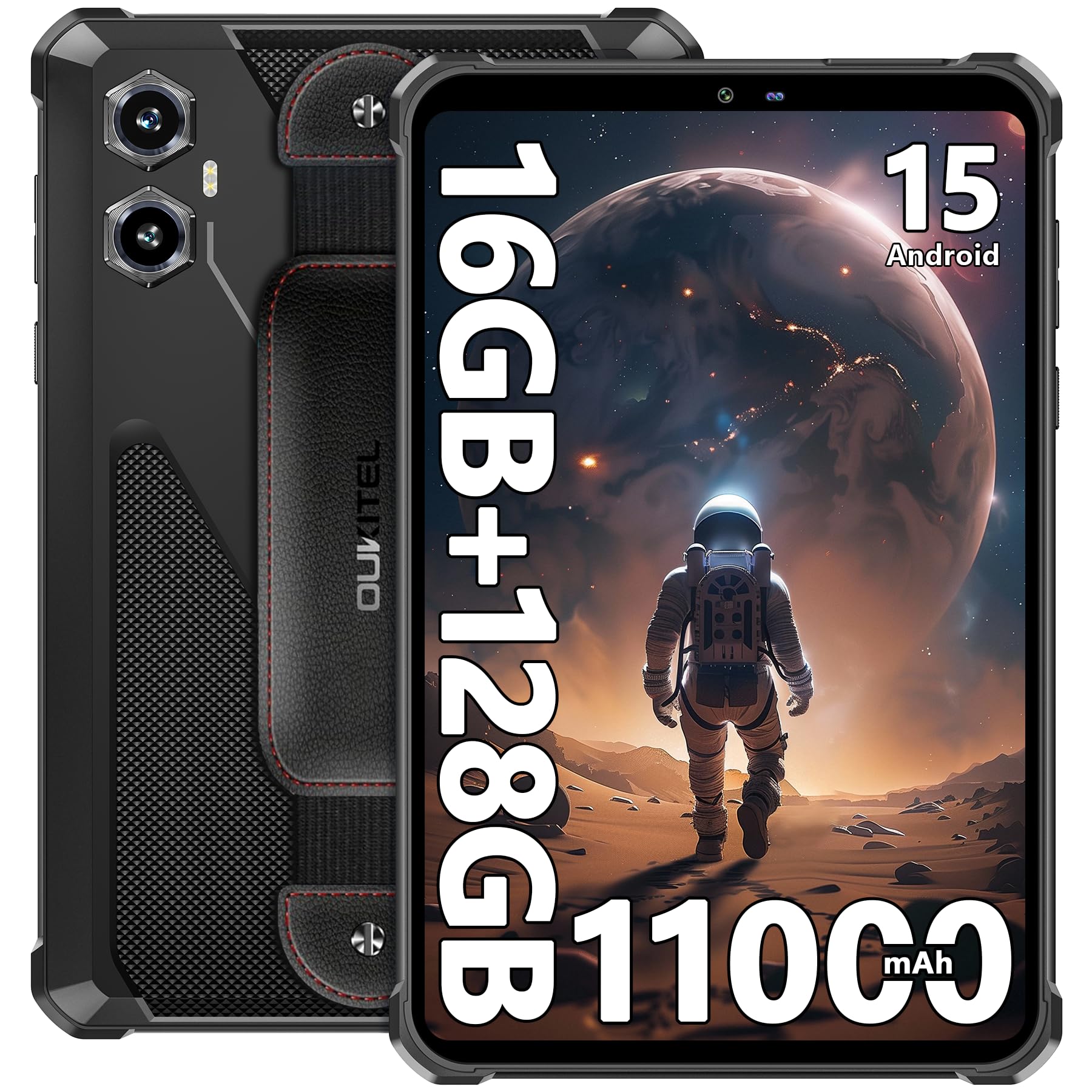 OUKITEL RT3 Plus Rugged Tablet Android 15-11000mAh