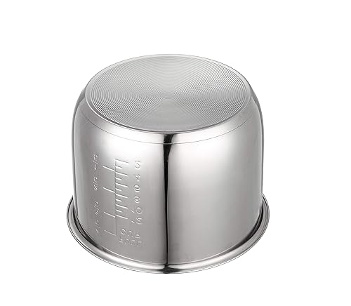 GJS Gourmet Stainless Steel Inner Pot Compatible with Qt COSORI