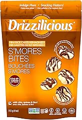 Drizzilicious Crunchy Drizzle Bites S'Mores Gluten Free 4 Ounce ., 4 Ounce