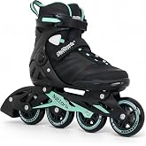 Nattork Adult Inline Skates for Men Women, Fitness Blades Roller with Aluminum Frame, PU Wheels and Breathable Mesh