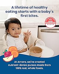 Amara Organic Baby Food - Stage 2 - Peas, Corn