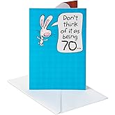 American Greetings Funny 70th Birthday Cards (Pop Up Cartoon Bunny)