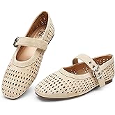 Trary Mary Jane Shoes Women, Mary Jane Flats for Women, Ballet Flats Shoes Round Toe Mary Jane Flats Shoes Dressy Comfortable