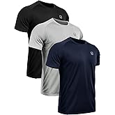 NELEUS Men's Dry Fit Mesh Athletic Shirts