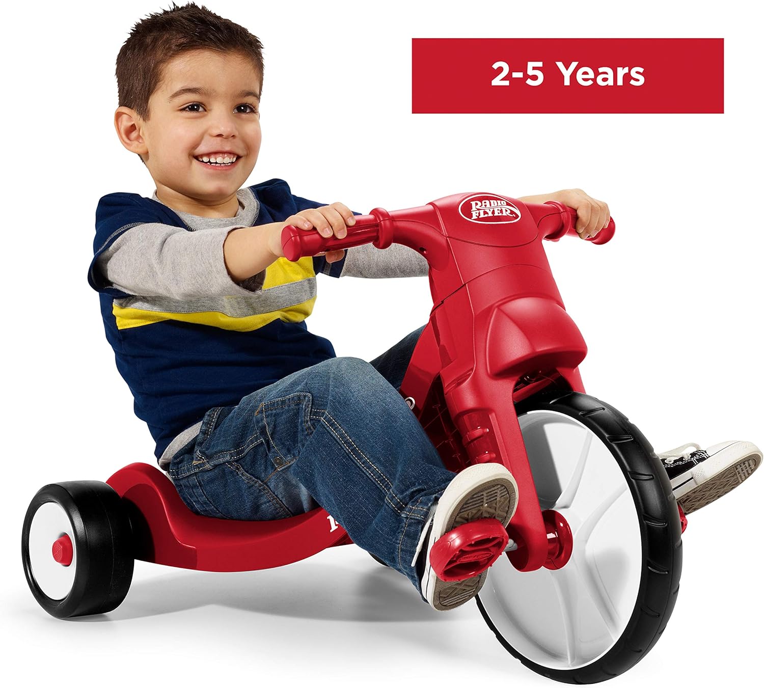 Radio Flyer Junior Flyer Trike, Outdoor Toy for Kids, Ages 2-5, Multi/None, ONE SIZE: Toys & Games