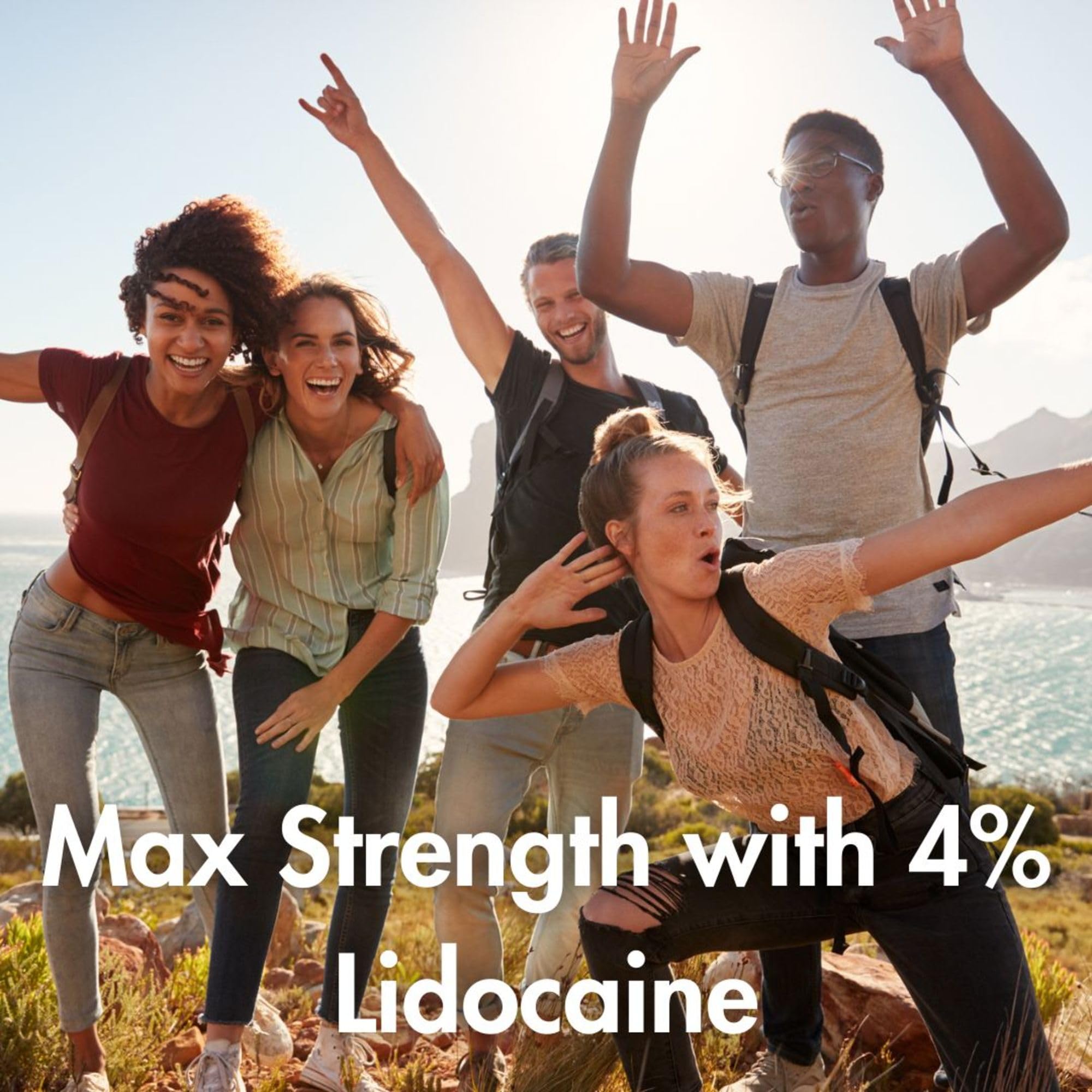 Bactine Max Pain Relieving Antiseptic Spray with Lidocaine, First Aid Pain + Itch Relief, No-Sting, Kills 99% of Germs*, 5oz