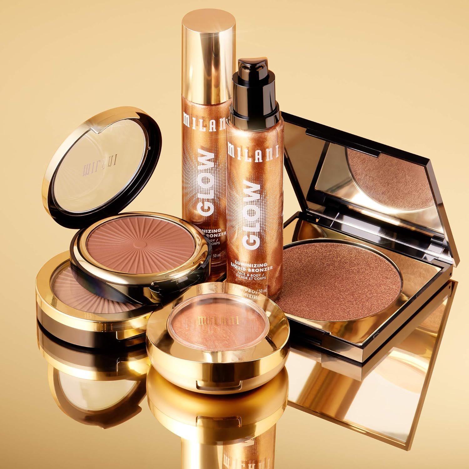 milani glow luminizing liquid bronzer