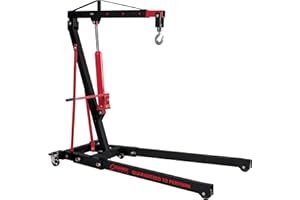 Sunex 5222 2-Ton Folding Engine Crane with Dual Pump Pistons