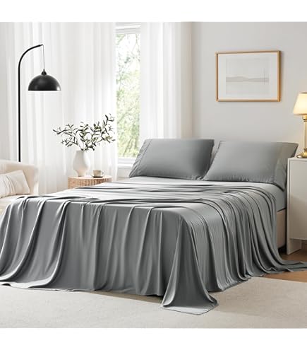 Amazon.com: Comfort Lab Queen Jersey Modal Sheet Set, 4-Piece