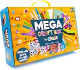abeec Mega Craft Box Large Arts Crafts Kit 1000+ Pieces Kids view 6
