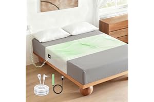 Grounding Sheets Mat for All Mattress Sizes,10% Silver Fiber+90% Cotton Fitted Grounding Mat for Bed Grounded Sheets Earth Ma