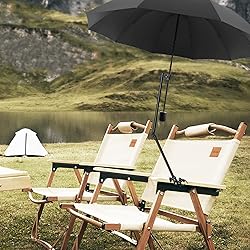 XLINGZA UPF 50+ Beach Umbrella with Adjustable