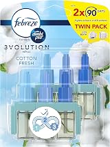 Febreze 3Volution Cotton Fresh Plug-in Refills 40 ml (20 ml x2) Odour Eliminator