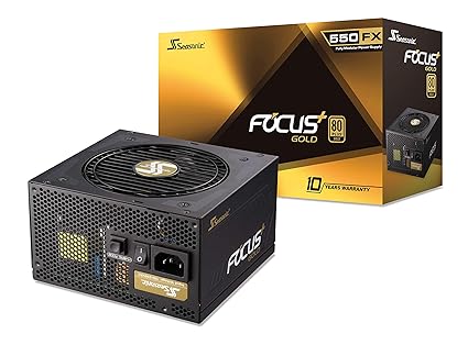 Seasonic Focus Plus 550W Gold 80 Plus Full Modular-Netzteil