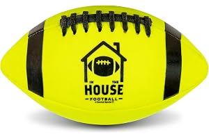 U Scored Sports in The House Football – Soft Indoor Football for Kids (Ages 3+) & Adults | Lightweight & Safe for Inside Play | Perfect for Rainy Days, Dorm Rooms, Living Rooms & More | Gift for Boys