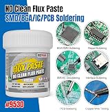 BEEYUIHF No-Clean Soldering Flux Paste 100g Rosin SMD Solder Paste Flux view 4