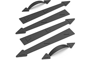 Buhobha Magnetic Garage Door Decorative Hardware Kit, Strong Magnetic Design,Rustproof and Waterproof ABS Material, Easy No-Drill Installation, Durable andWeather Resistant