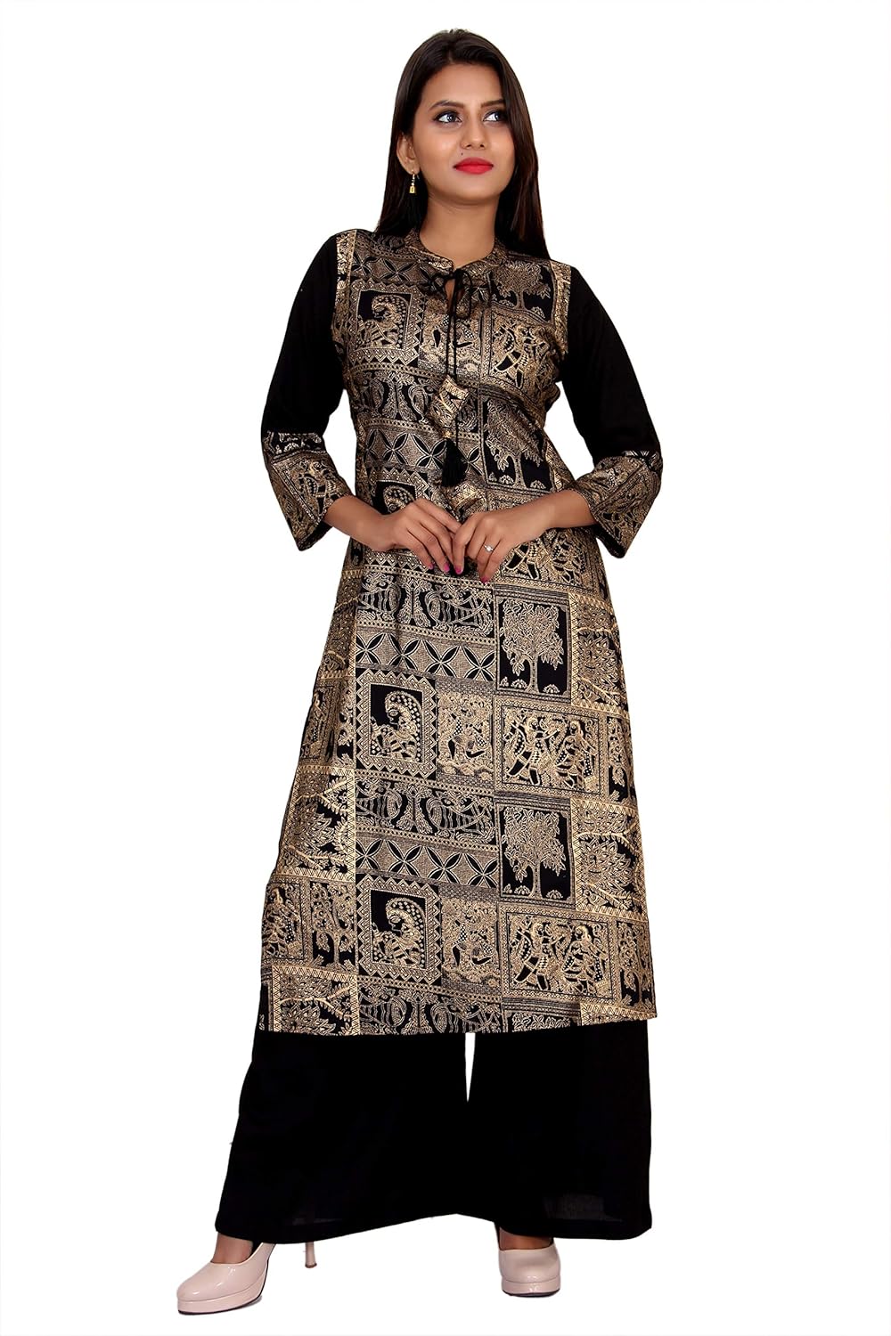 printed rayon kurtis