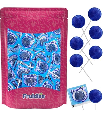 Mua Halloween Candy - Individually Wrapped Bulk Blue Lollipops - 10 Ct - View #3