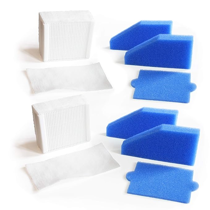 MI:KA:FI 2x Filter-Set komplett | für Thomas Aqua+ Staubsauger | Pet & Family + Allergy & Family + Multi Clean X8 Parquet + M