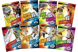 Torque - Animal Battles Volume 2 - 8 Book Bundle for Young Readers - Paperback Book Set - Educational and Informative Encyclo