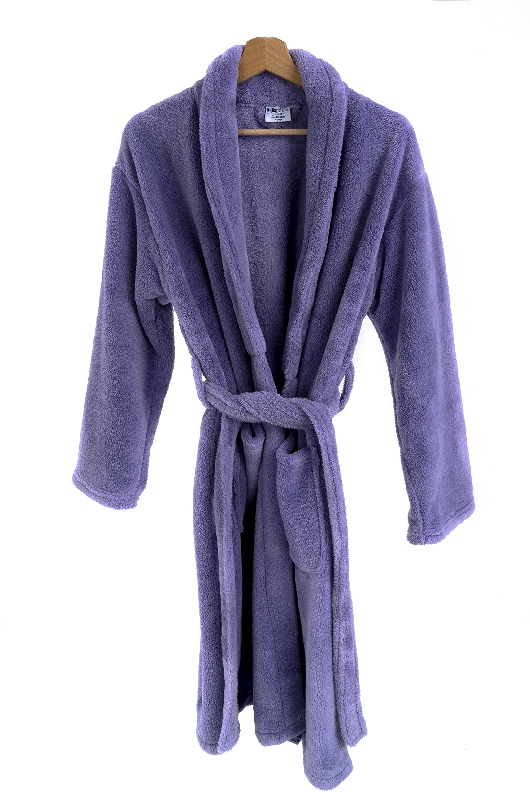 BC BARE COTTON Bare Cotton Kids Microfiber Fleece Shawl Robe - Girls