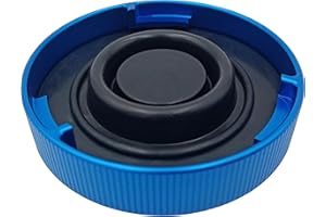 kweiny Brake Master Cylinder Reservoir Cap Aluminum for Ford Lincoln Mercury 2000-2015 Some Models