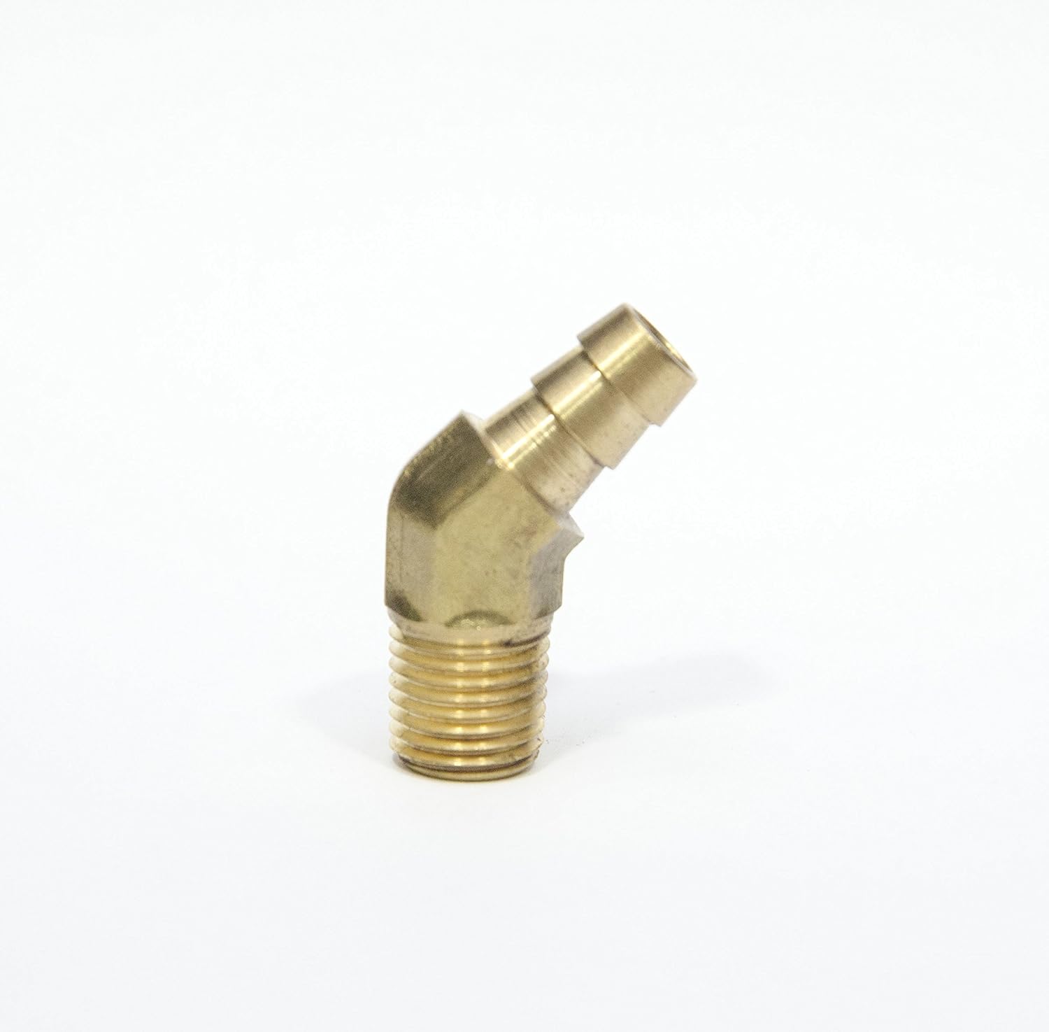 Elbow 3 8 To 1 4 Male NPT MPT Brass Vacuum Water FASPARTS Fuel Air 