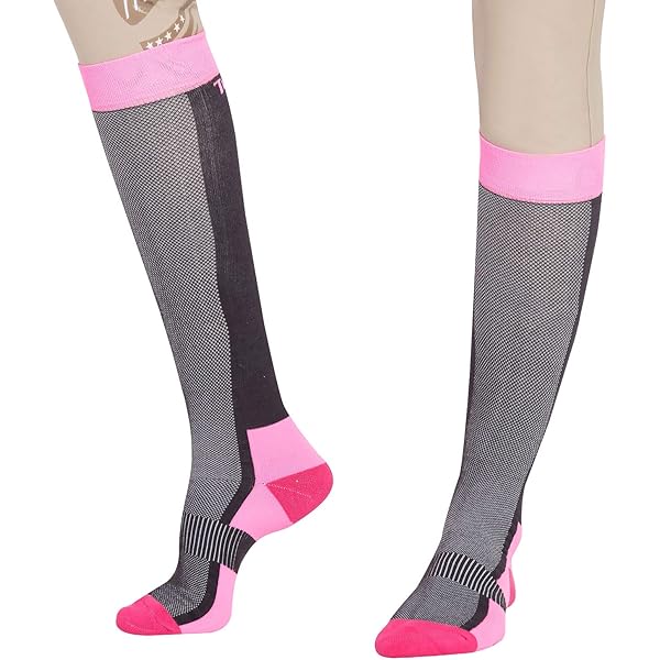 Amazon.com: TuffRider Ventilated Neon Socks Neon Yellow