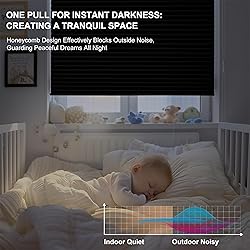 Boolegon Black Out Cellular Shades Cordless Pull