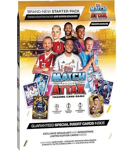 Amazon.com: Topps India Match Attax Champions League 2019-20 Edition Cards,  Bonanza Pack : Sports & Outdoors
