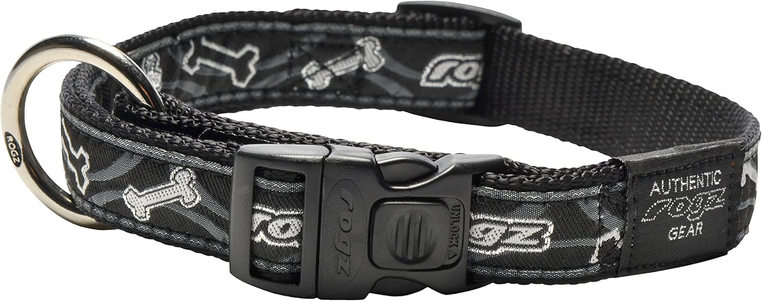 rogz leather collar