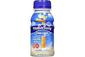 PediaSure Grow & Gain Kids' Nutritional Shake Vanilla Ready-To-Drink Bottles, 24 Pk./8 Fl. Ounce ., 192 Fl Ounce