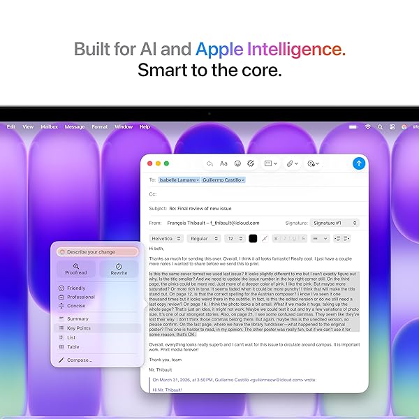 APPLE 2026 MACBOOK NEO 13-INCH LAPTOP WITH A18 PRO CHIP: BUILT FOR AI AND APPLE INTELLIGENCE, LIQUID RETINA DISPLAY, 8GB UNIFIED MEMORY, 256GB SSD STORAGE, 1080P FACETIME HD CAMERA; SILVER