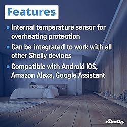 Shelly EM + 120A Clamp | Wi-Fi-Operated Smart