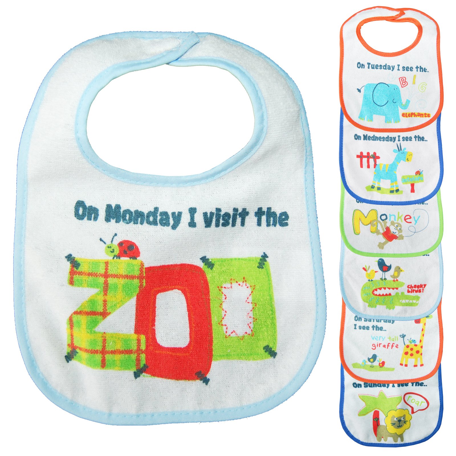 plastic weaning bibs