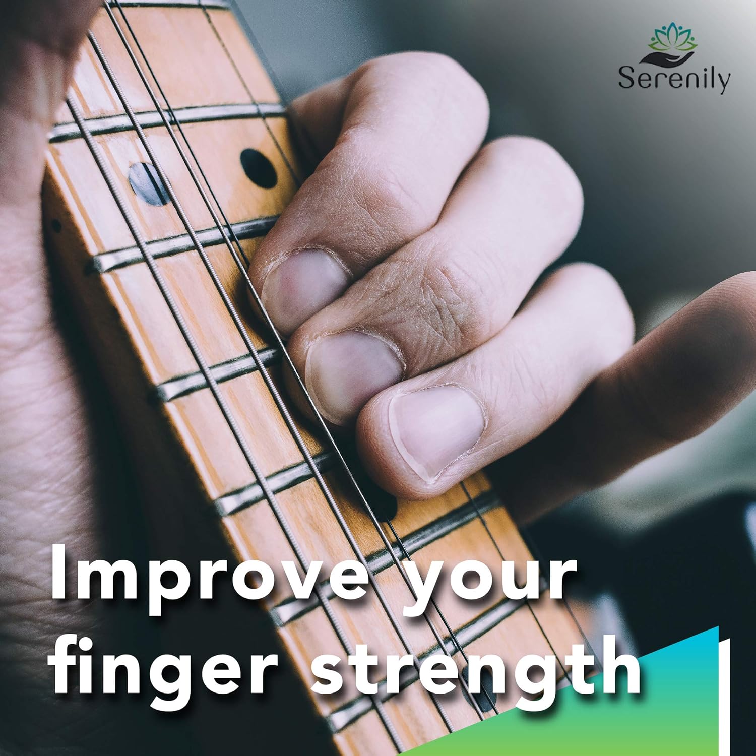 Serenily Finger Exerciser, Hand Exerciser, Hand Strengthener for Carpal Tunnel Rlief. Hand Grip Strengthener, Finger Stretcher. Grip Strength Trainer, Resistance Bands. Silicone Finger Gripper.: Health & Personal Care