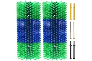 SAYUTIE Livestock Scratching Brush Goat Scratcher Full Massage Grooming Brush with 8 Screws for Cattle, Sheep, Horses, Pigs