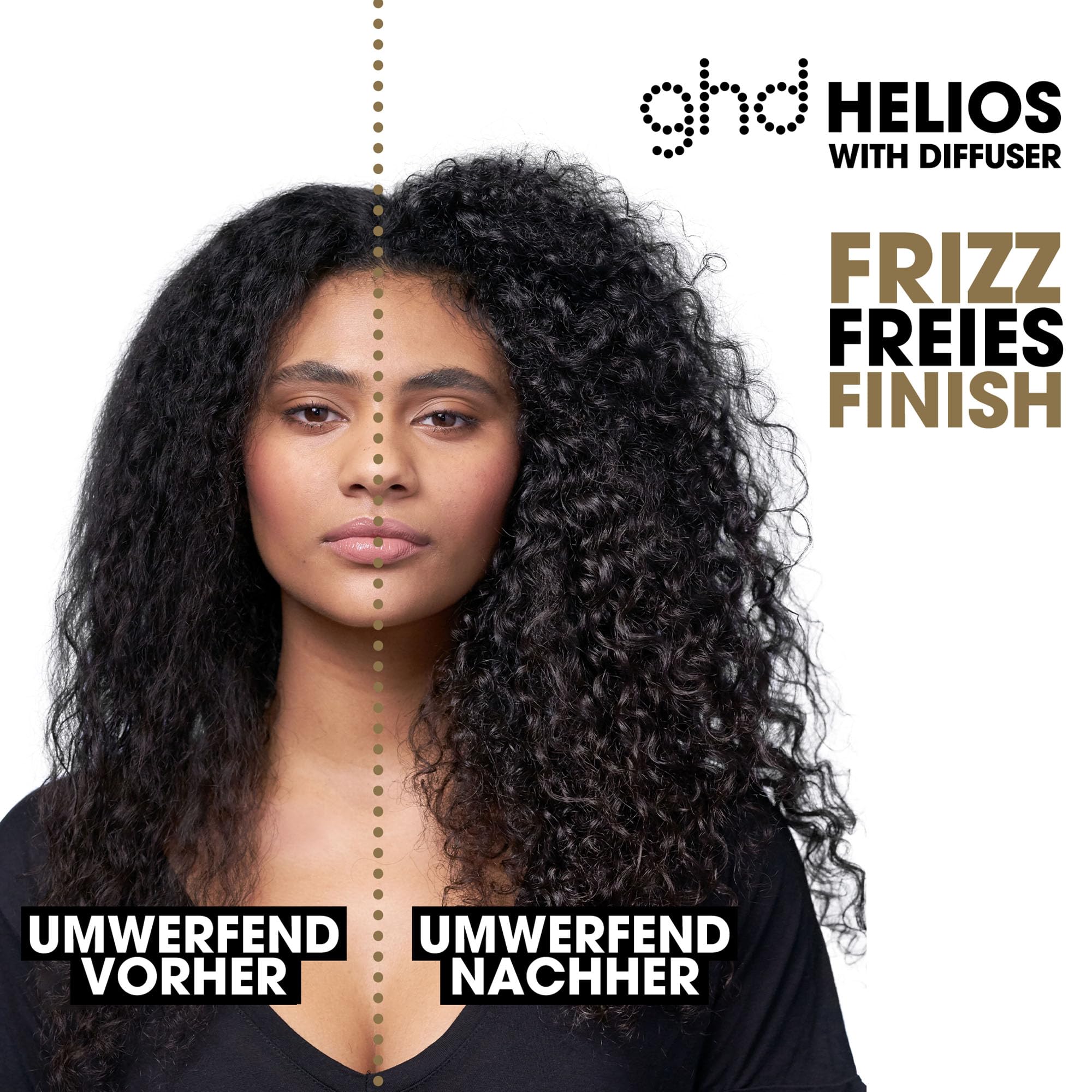 ghd helios Föhn: Professioneller Haartrockner für ultra schnelles & präzises Styling, leichtes Design mit 120 km/h Luftstrom, Blowout & Anti Frizz Finish, Hair Dryer für alle Haartypen 2