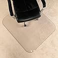 [UpgradedVersion] Crystal Clear 1/5" Thick 47" x 40" Heavy Duty Hard Chair Mat, Can be Used on Carpet or Hard Floor