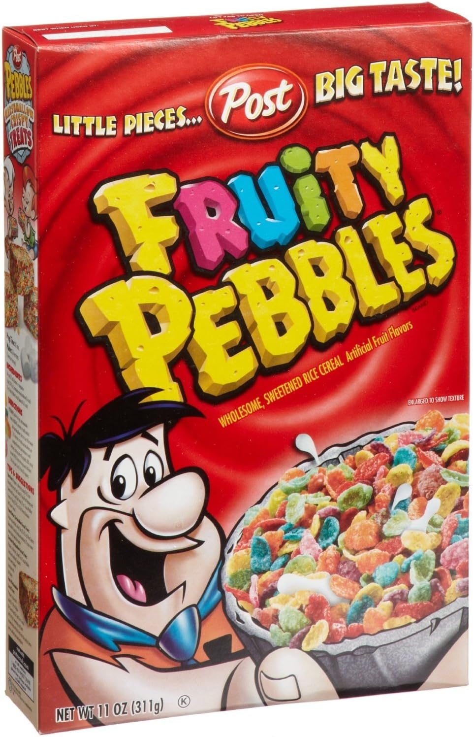 Post Fruity Pebbles Breakfast Cereal, 15 Oz Box (2 Pack)