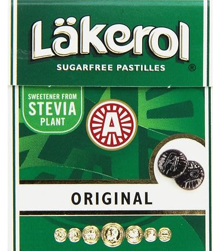 Cloetta Läkerol Eucalyptus Sugar Free Licorice Pastilles 25g - View #8