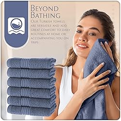 MAURA Basics Turkish Cotton Washcloth Towel Set