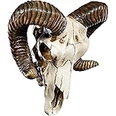 Pacific Giftware Ram Skull and Horns Baphomet Wall Trophy Decor 11 Inch