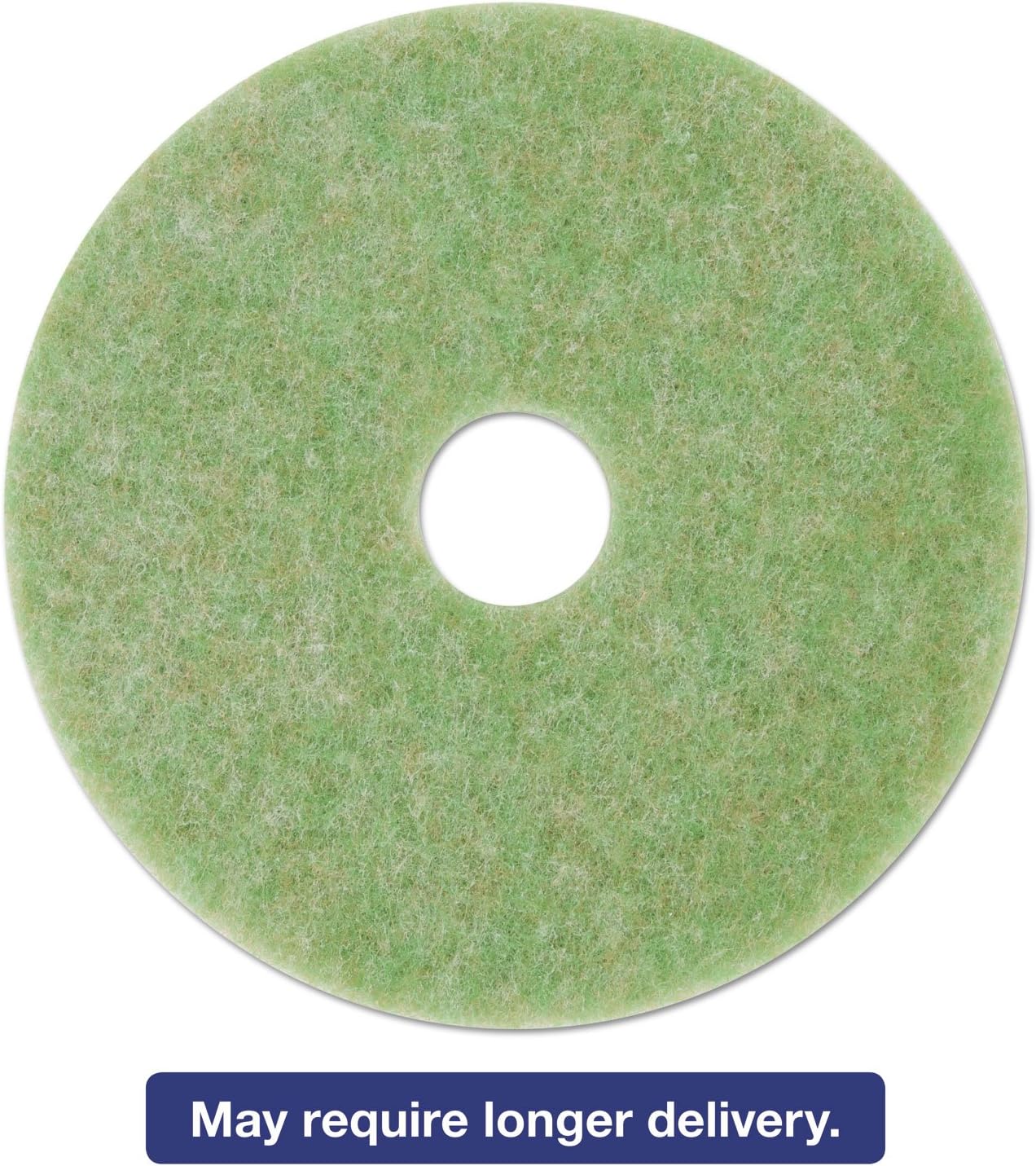 3M 18045 Low-Speed TopLine Autoscrubber Floor Pads 5000 13" Sea Green 5/Carton
