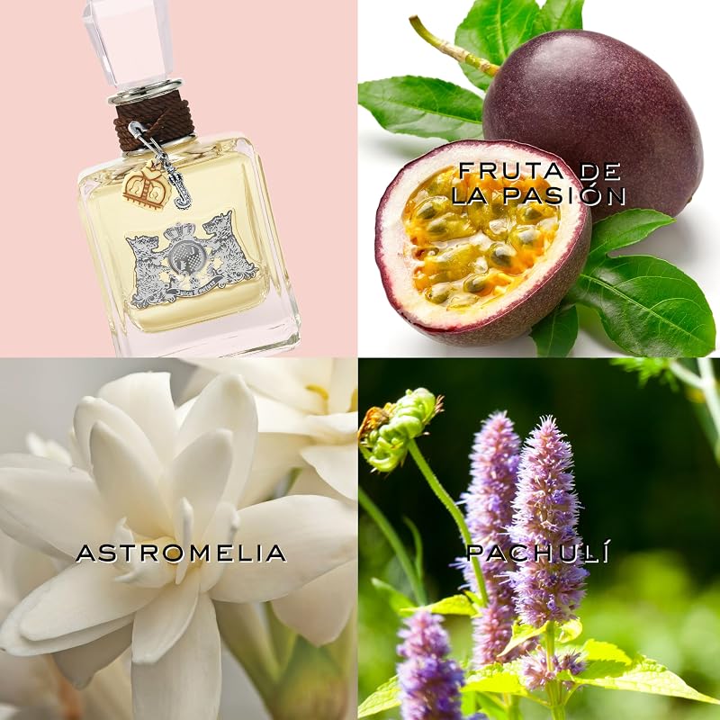 - Juicy Couture, Eau de Parfum, Perfume de Lujo, con Notas Florales y Afrutadas, para Mujeres - 100 ml